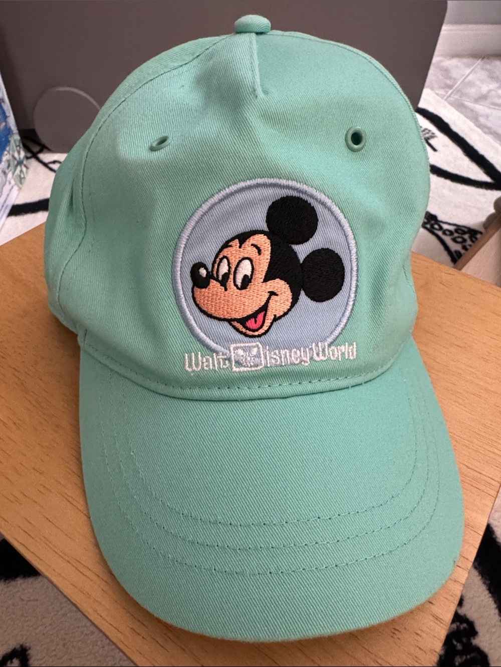 Disney Kids Mint Green Mickey Mouse Hat